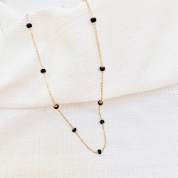Necklace "Louison" noir