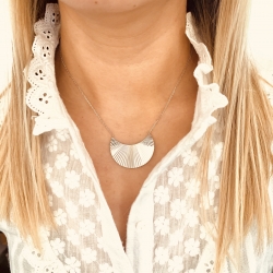 Necklace "Kenza" silver