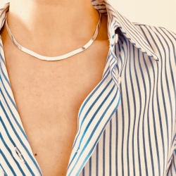 Necklace "Odette" silver