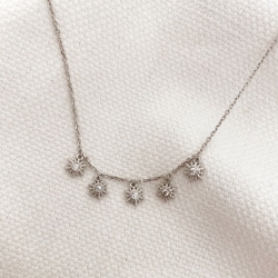Necklace "Étoilé" silver