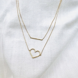 Collier "Quenn" Or jaune