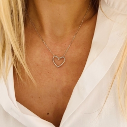 Collier 'Aimée' Argent