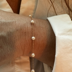 Bracelet "Clémence" perles...