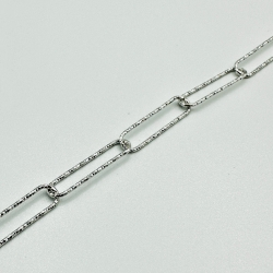 Bracelet "Gina" argent ciselé