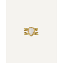 Ring "Alma" white