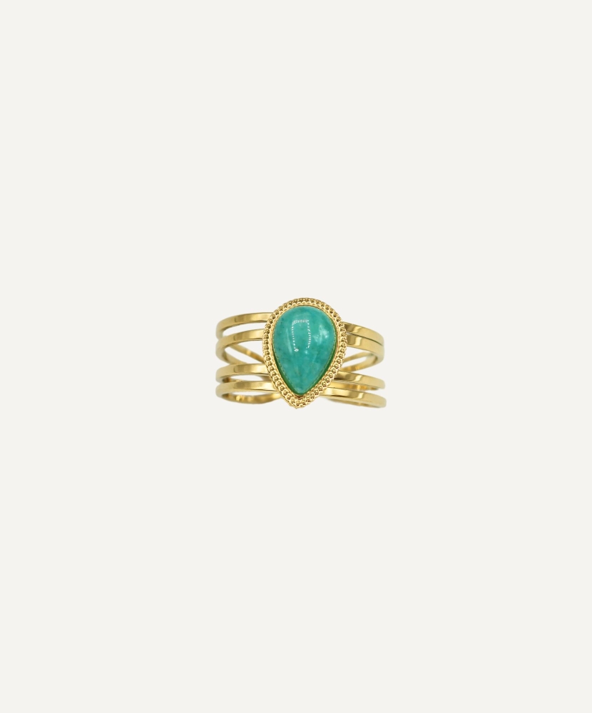 Ring "Alma" green