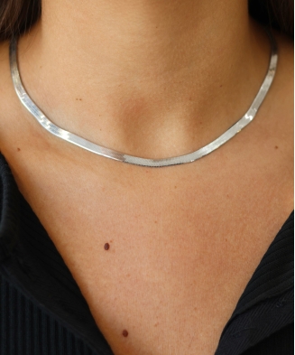 Collier 'Odette' argent