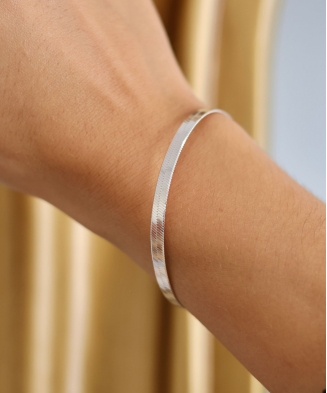 Bracelet 'Odette' argent