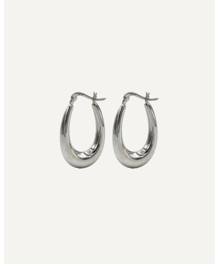 Boucles d'oreilles 'Anna' silver