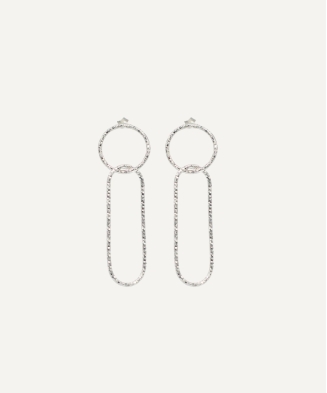 Earrings "Emy" silver