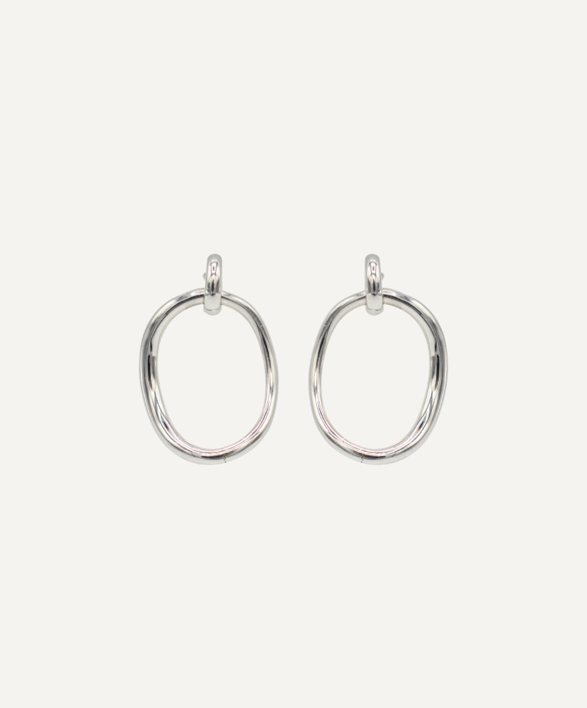 Boucles d'oreilles "Lise" argent