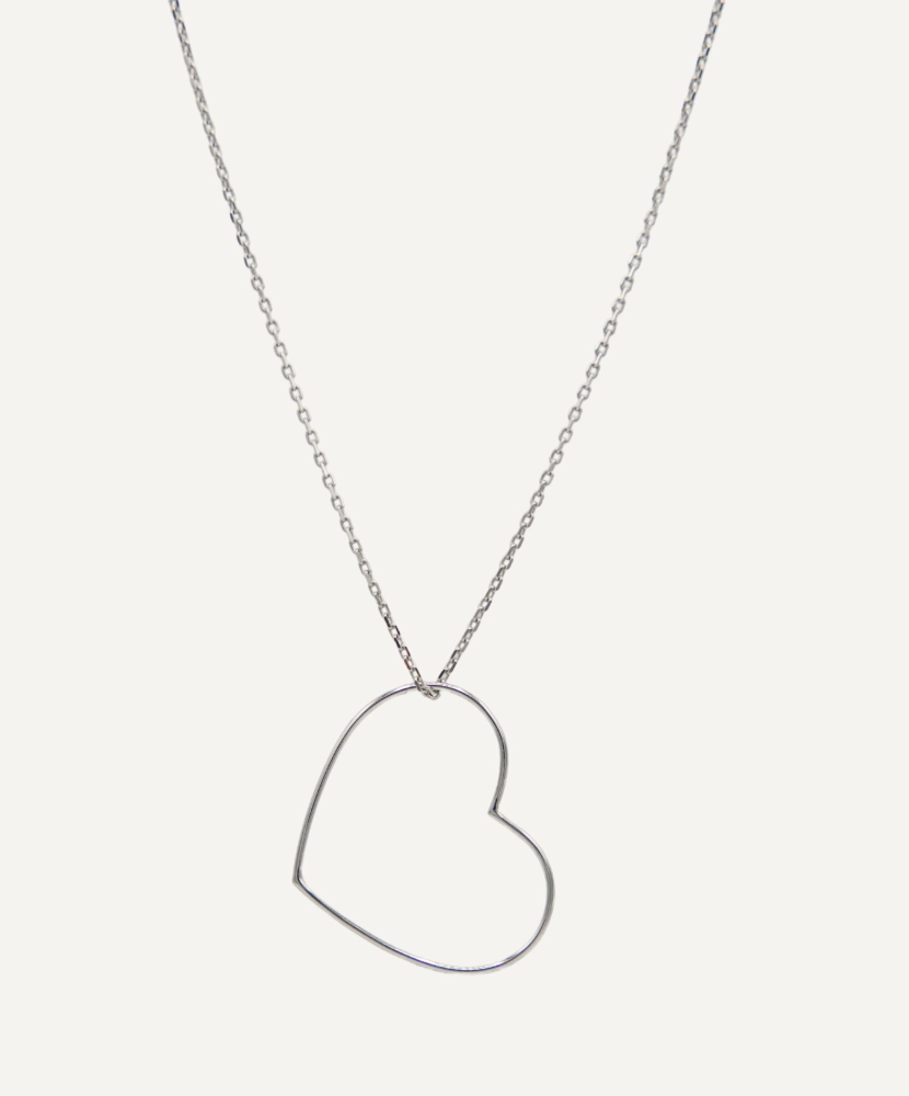 Collier "Valentine" argent petit modèle