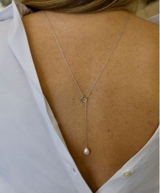 Chaine de dos "Miranda" Argent