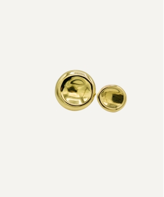 copy of Bague acier doré