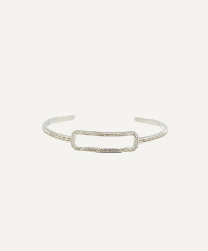 Bracelet jonc 'Sienna' argent
