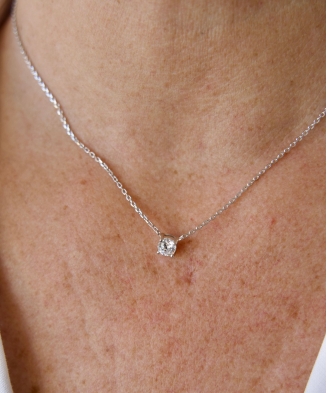 Collier 'Naely' argent