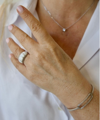 Bague 'Nina' argent