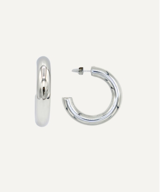Boucles d'oreilles "Diane" acier ou acier doré