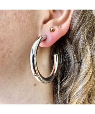 copy of Bague acier doré