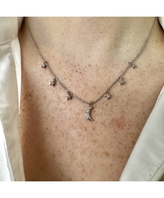 copy of Collier 'Cersei' argent