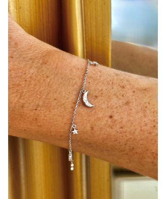 Bracelet "Théa" argent