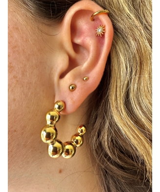 Boucles d'oreilles "Iris"