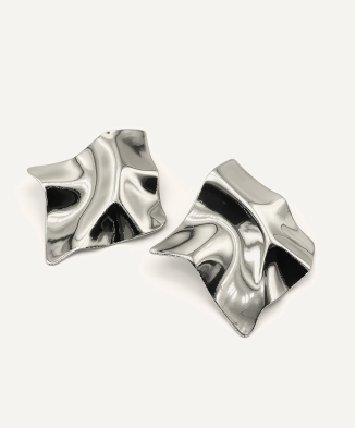 Boucles d'oreilles "Paule" acier ou acier doré
