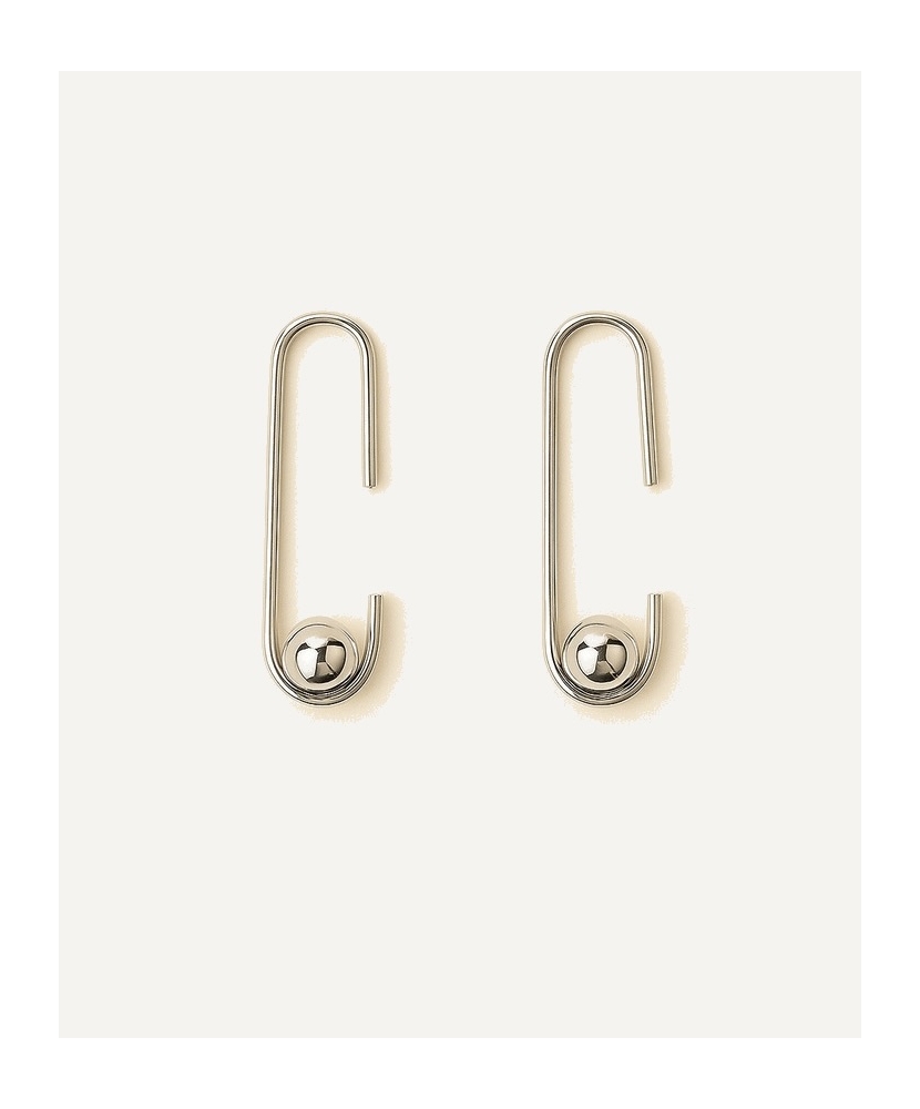 Boucles d'oreilles "Iris" Argent