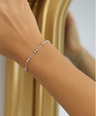Bracelet "Izzie" argent