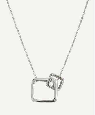 Collier "Karen" argent