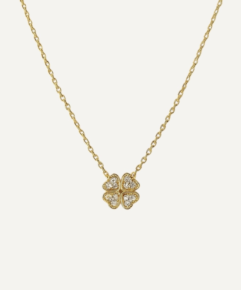 Collier "Amour" oxydes