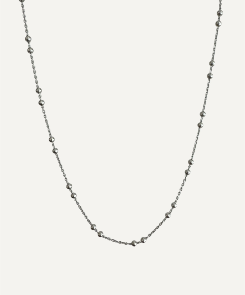 Collier "Izzie" argent