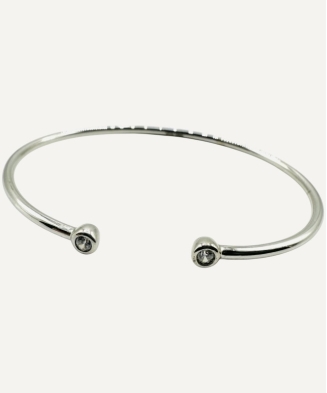 Bracelet jonc "Maïleen" argent