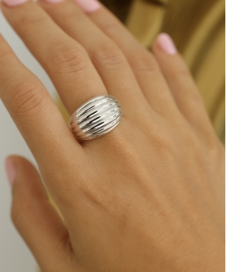 Bague "Tatiana" argent
