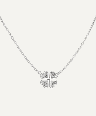 Collier "Amour" Argent et...