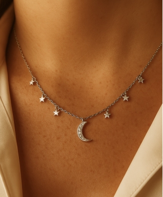 Collier "Théa" argent