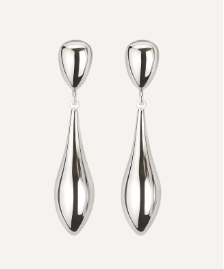 Boucles d'oreilles "Kalinda" acier ou acier doré