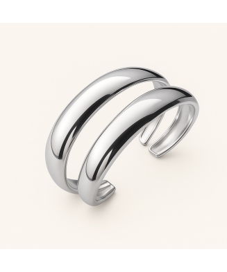 Bracelet "Victoire" acier ou acier doré