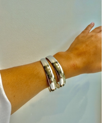 Bracelet "Victoire" acier ou acier doré
