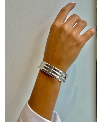Bracelet "Noam" acier ou acier doré