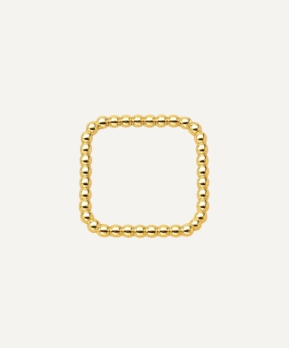 Bague "Olivia" plaqué or