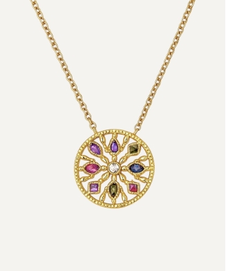 Collier " Elise" plaqué or