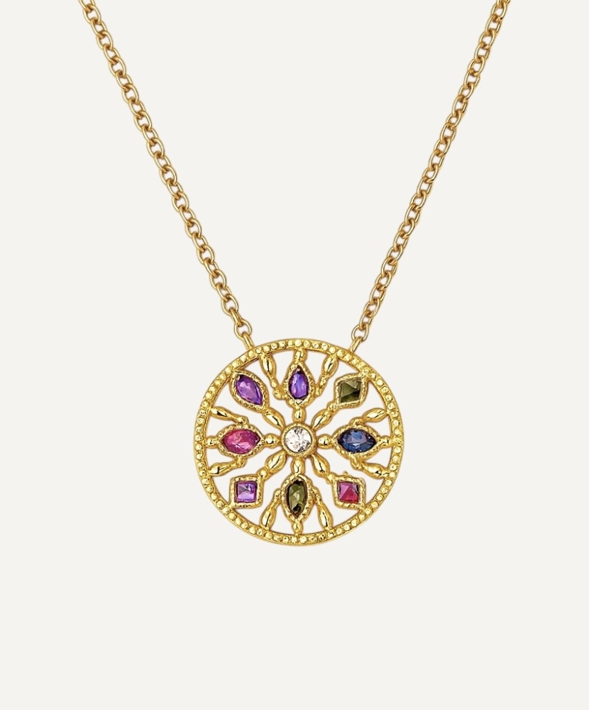 Collier " Elise" plaqué or
