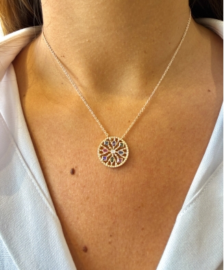 Collier " Elise" plaqué or