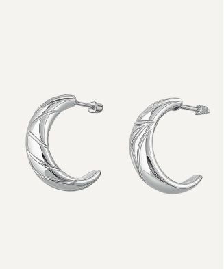 Boucles d'oreilles "Ayline" Argent