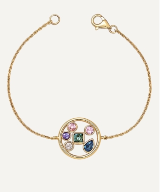 Bracelet "Eliza" plaque or