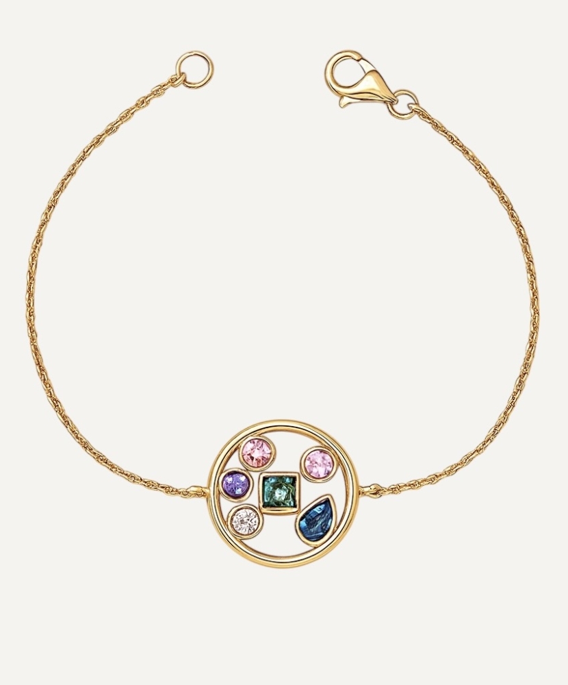 Bracelet "Eliza" plaque or