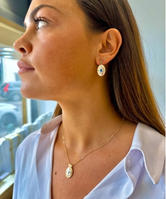 Collier " Maël" plaqué or