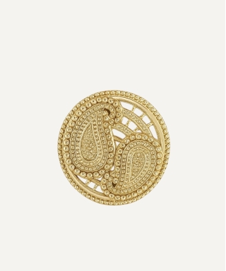 Bague "Célian" plaqué or