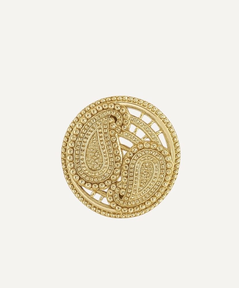 Bague "Célian" plaqué or